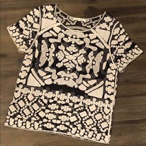 Sheer cute top from Francesca's